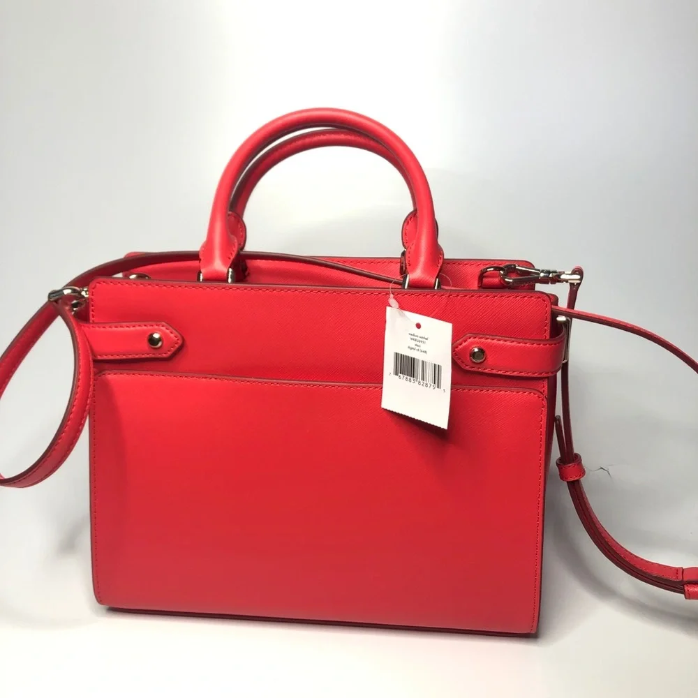 Kate Spade Staci Medium Satchel Red